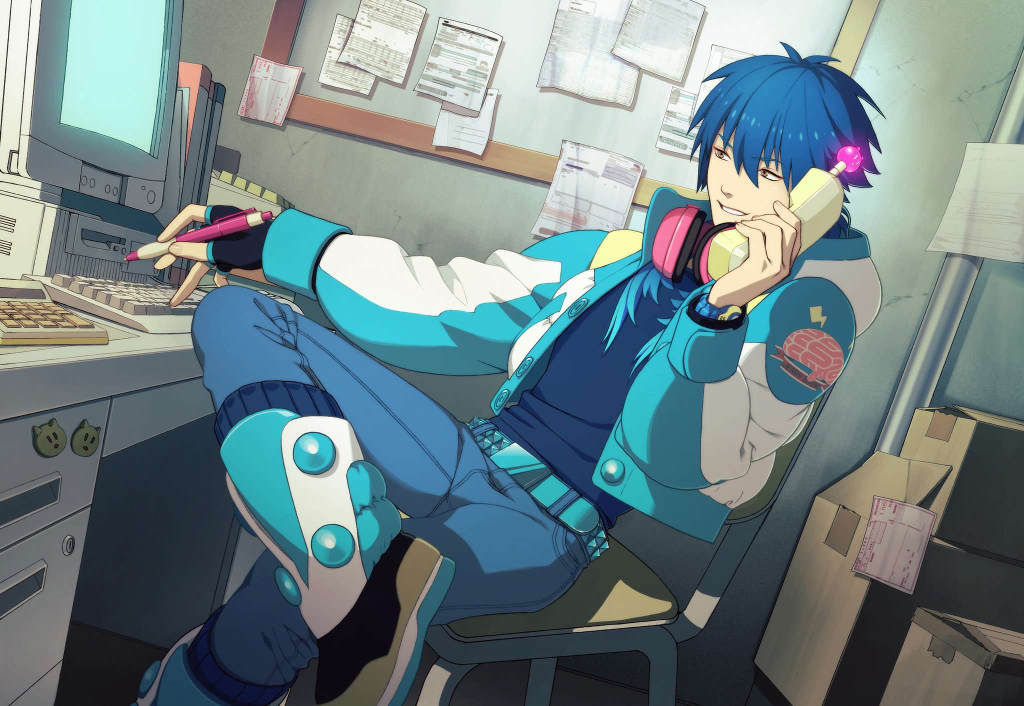 Артбук DRAMAtical Murder / DMMd Re:Connect читать онлайн, 1 стр.